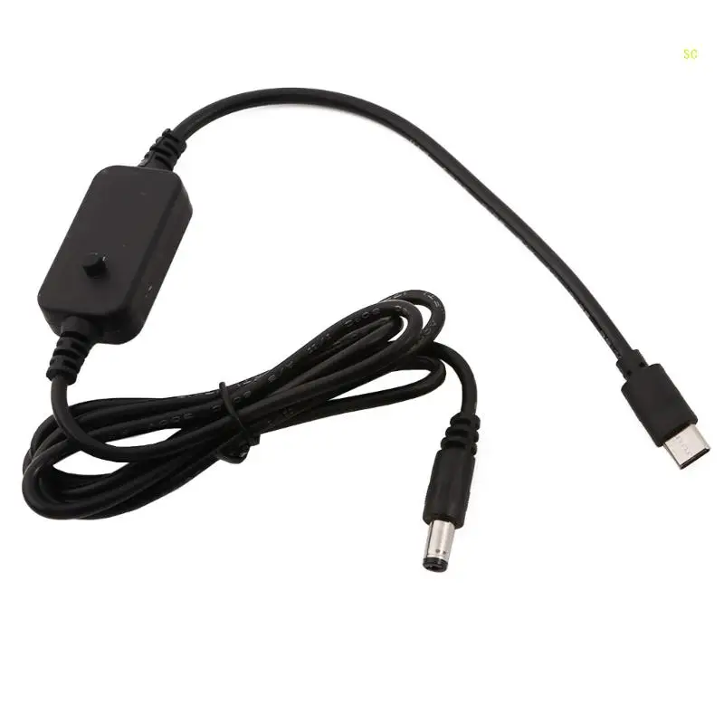 USB C Type C naar DC5.5x2.1mm 5V 9V 12V 15V 20V PD Triggers Kabel aanpassen Spanningen Dropshipping