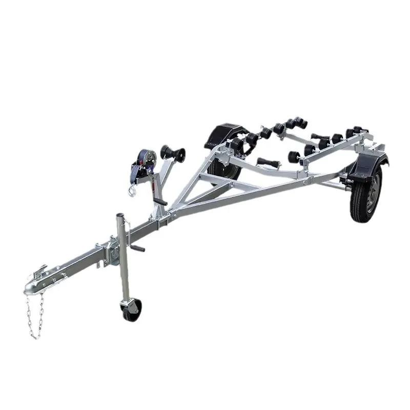 

Inflatable Rubber Boat Fiberglass Boat Aluminum Alloy Boat Trailer Rack Marine Trailer Motorboat Trailer