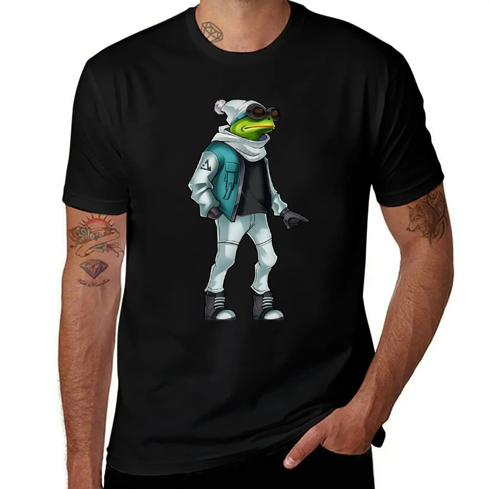 

Share Winter: Loveland Frogman T-Shirt Big and Tall Casual T-Shirt