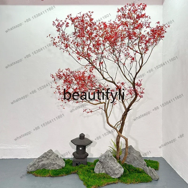 Factory DirectSimulated large-scale green plant landscaping decorative bionic plant