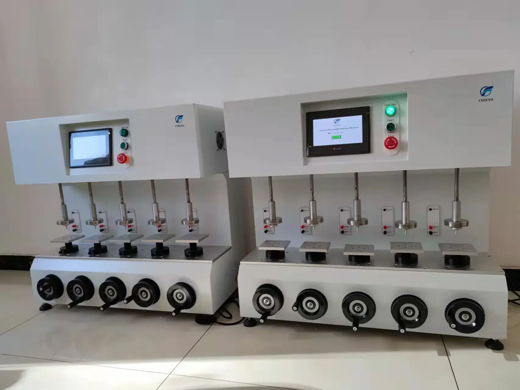 Laboratory Durable Keyboard Switch Life Span Tester Automatic Button Life Cycle Testing Machine for Durability Test