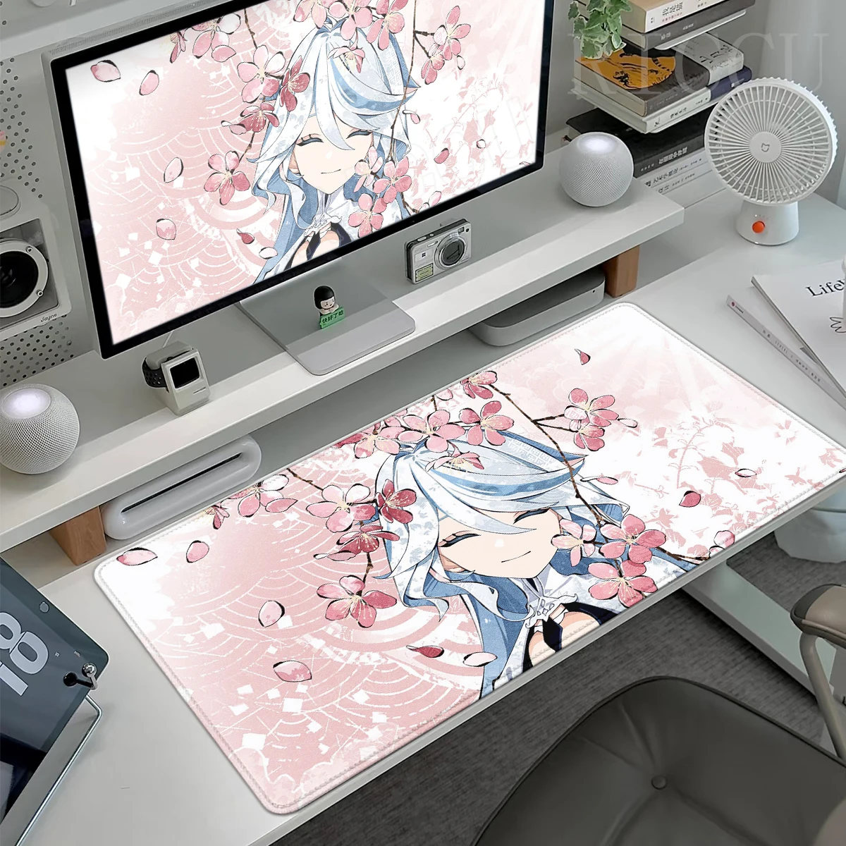 

Game Genshin Impact Mousepad Anime Nahida Hu Tao Furina Mouse Pad Gaming Keyboard Mats XXL Extended Desk Mat Office accessories