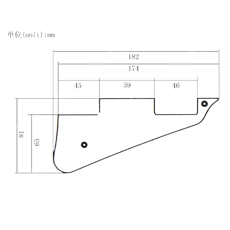 1set Cream Pickguard /Cavity /Switch Covers/Pickup Selector Plate /Bracket/Screws for LP Style Guitar Replacement