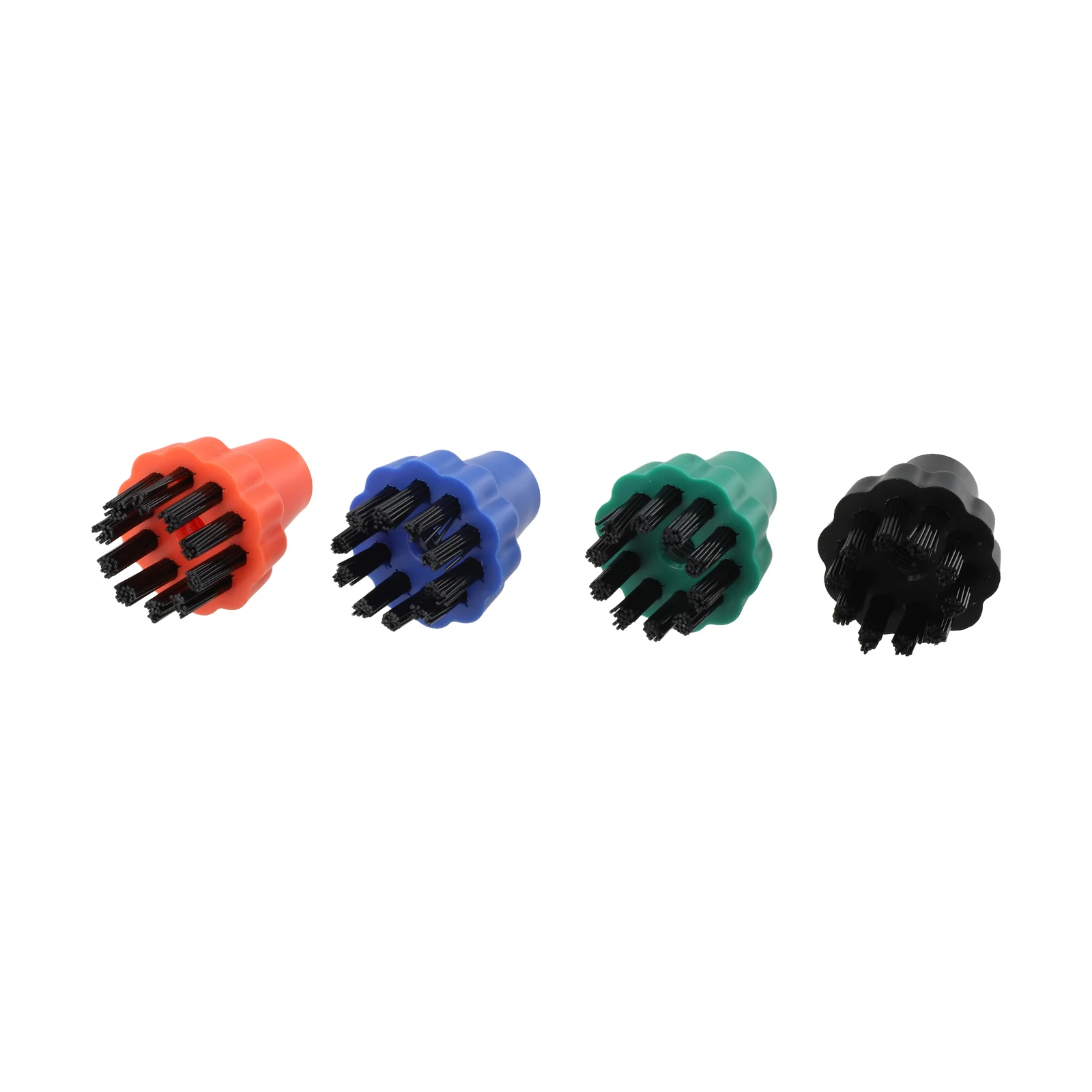 Cleaning Different Surfaces 4 Colored Colored Nylon Brushes Nylon Bristle Cleaning Brushes Easy Brush Identification For Unico