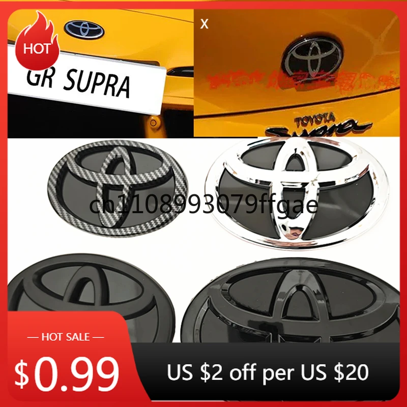 

Колпаки Hot Hub для Toyota 2026, модифицированные черные нижние передние решетки, значок багажника, логотип автомобиля, подходят для Toyota RAV4 CAMRY COROLLA LAND