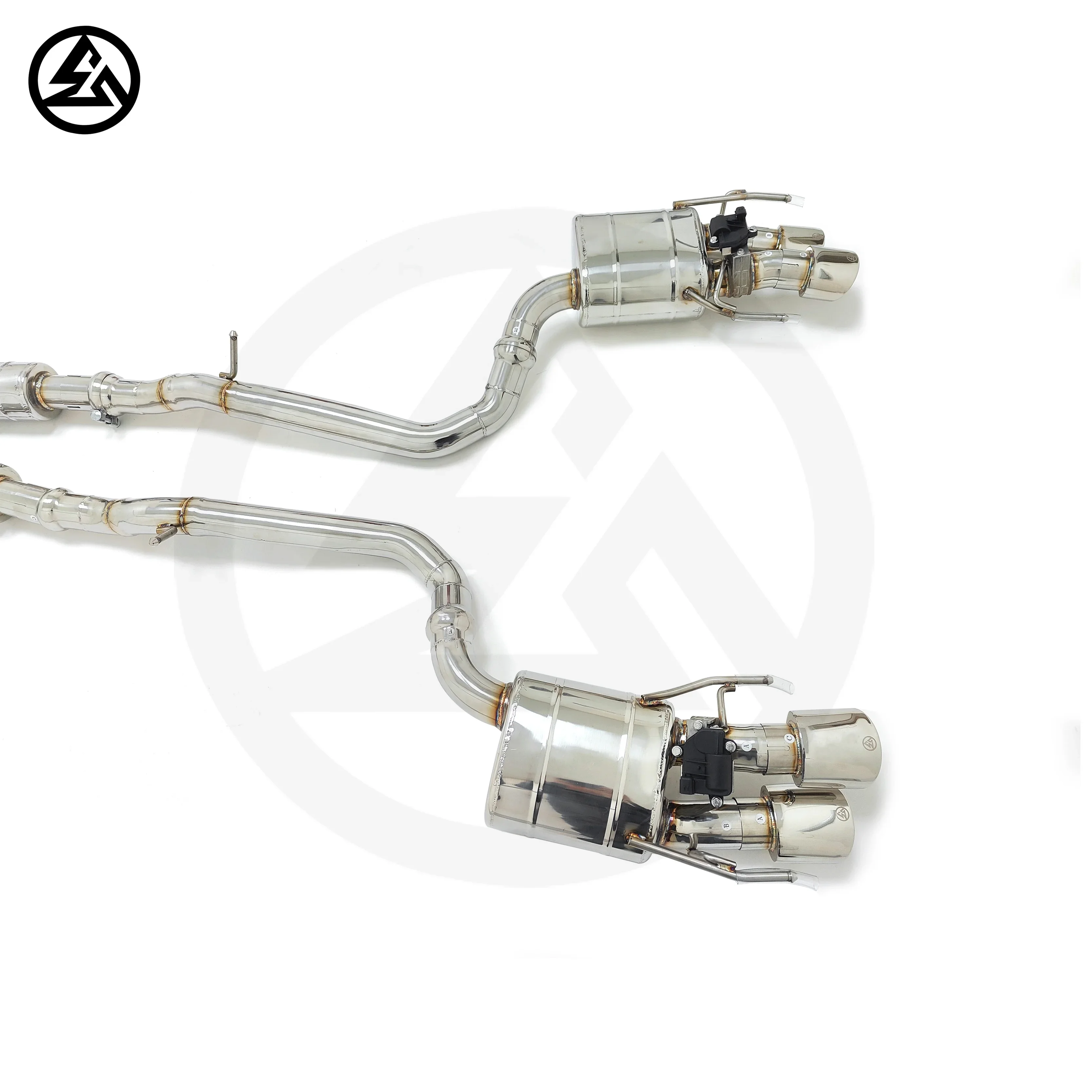 High Quality Stainless Steel Pipe Valvetronic Muffler Catback Exhaust for Lexus RCF 5.0L 2014-2017