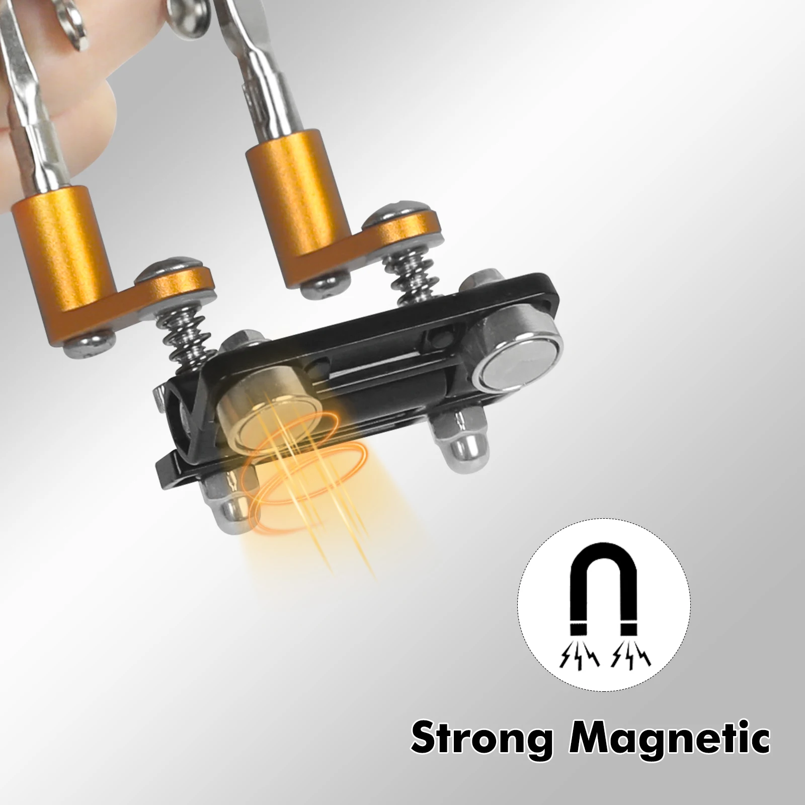 Toolour verstellbare Helfende Hand mit Magnetfuß, dritte Hand, Löthilfe, Lötdraht, Ständer mit Krokodilklemmen