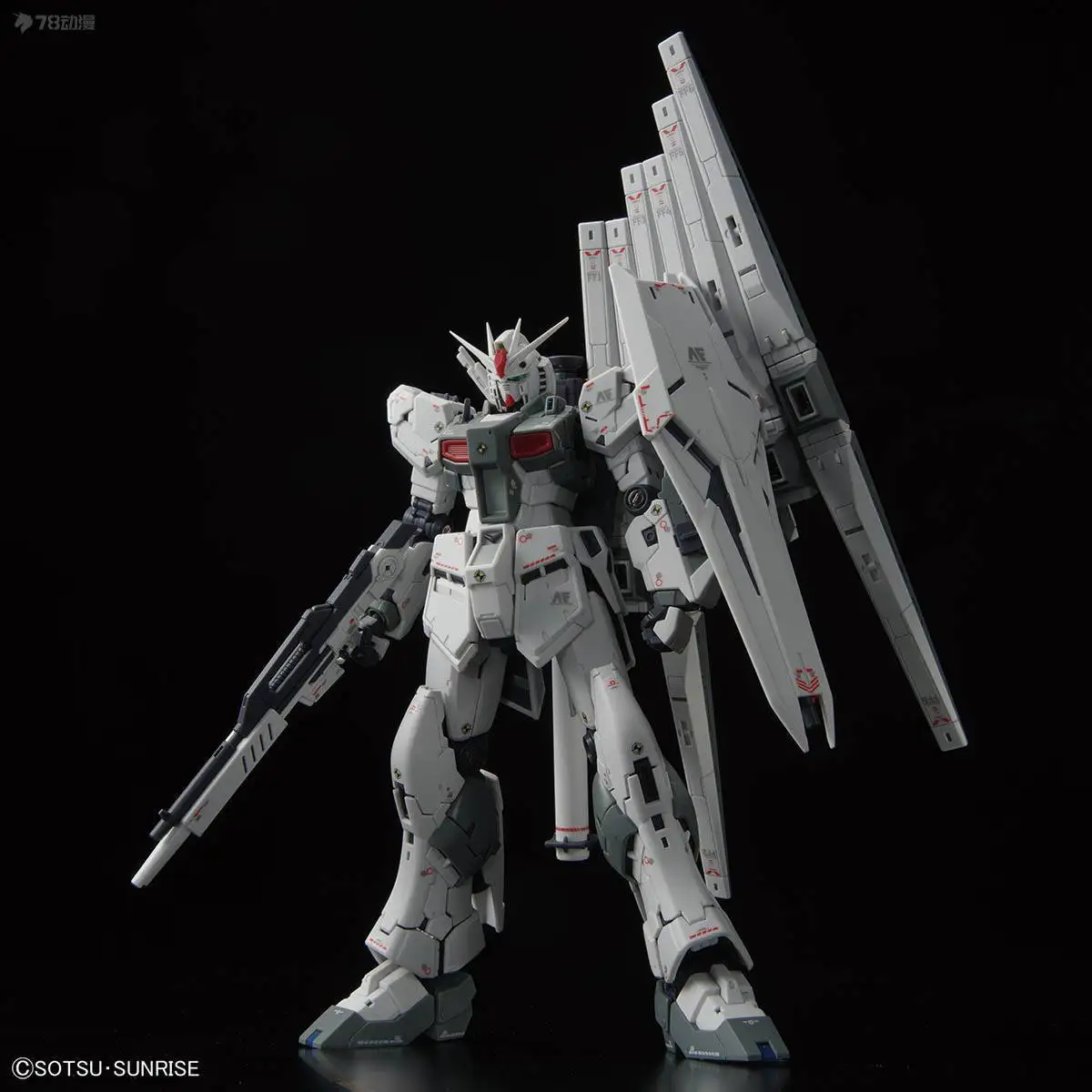 Bandai Original GUNDAM  RG OTHER LIMITED EDITION MSN-04FF SAZABI V GUNDAM (FIRST FACTORY COLOR VER.)   Anime Action Figure Assem