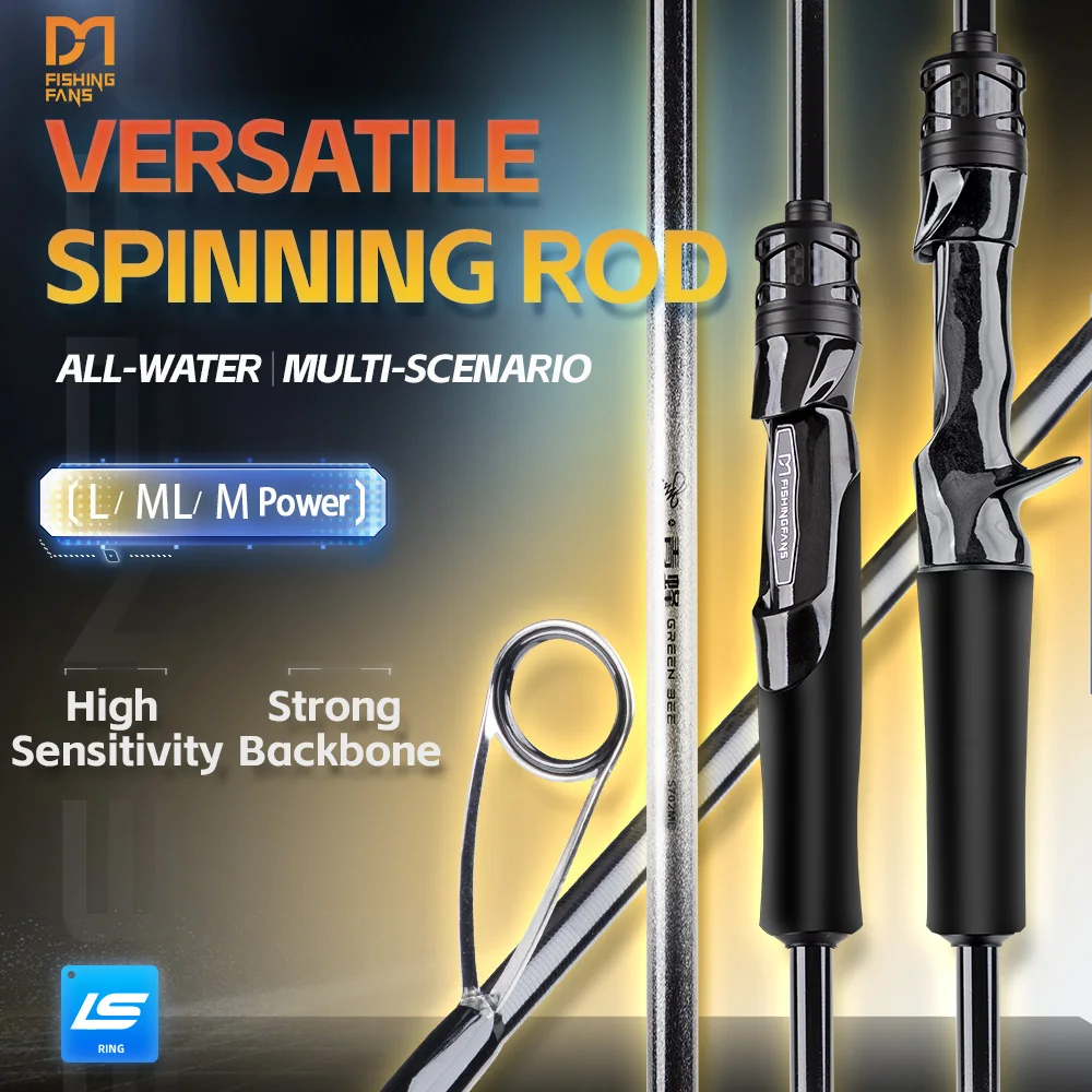 

FISHINGFANS T1100 +40T CARBON 7KG BIG POWER LS ВЫСОКОКАЧЕСТВЕННАЯ НАПРАВЛЕНИЕ L ML M 1,98 м/2,13 м/2,28 м/2,43 м Bass Sea FISHING ROD