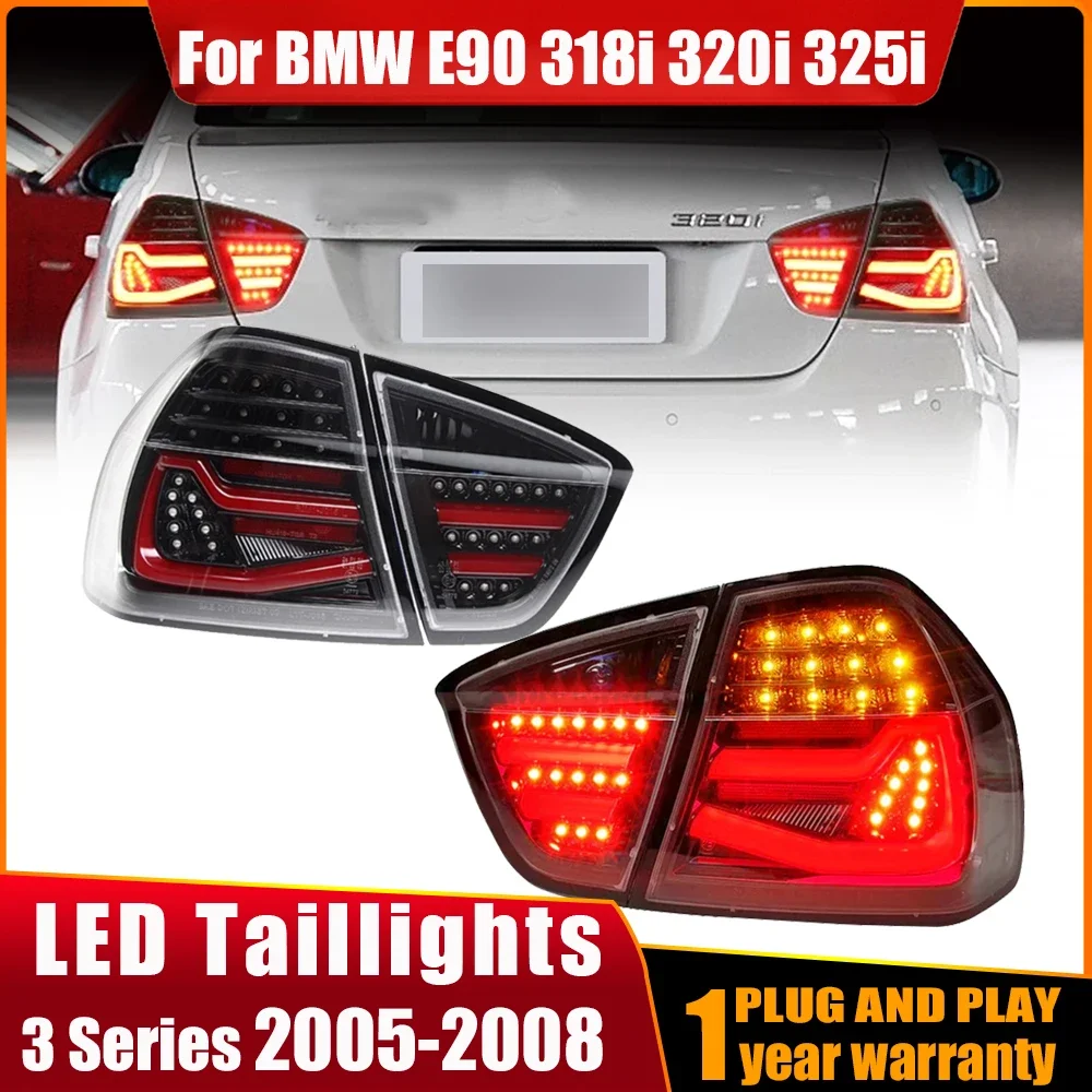 

2pcs LED Taillamp For BMW E90 318i 320i 325i 2005 2006 2007 2008 Tail Light Assembly DRL Sequential Signal Startup Animation