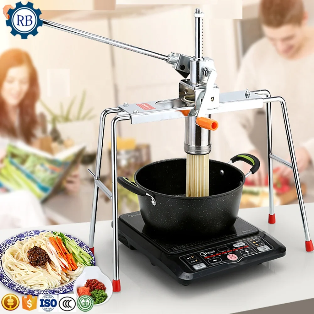 Popular Width Noodle Making Machine / Width Noodle Press / Width Noodle Extruder Machine by Hand Noodles Machine for Restaurant