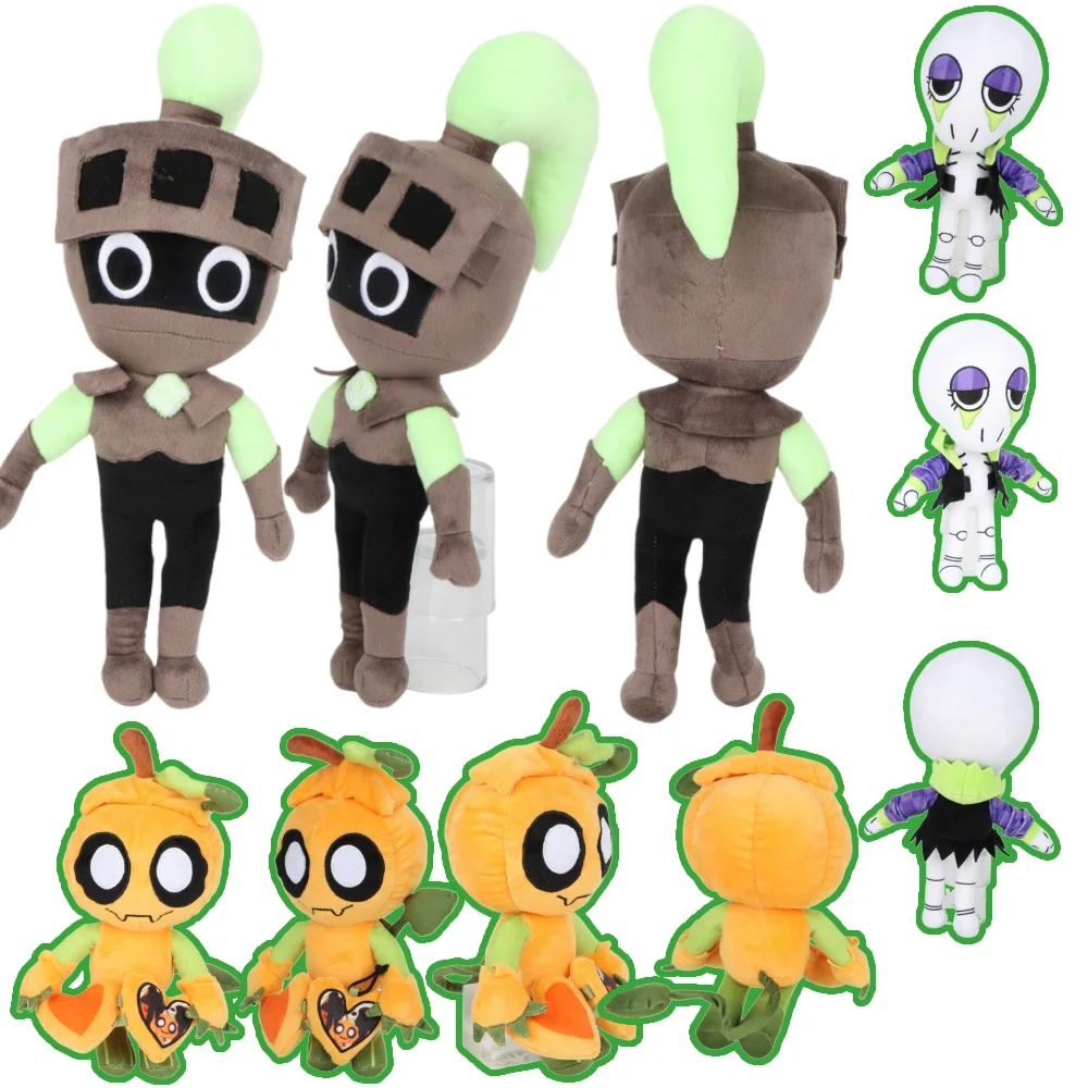 댄디스 월드 플러시 굿 페블 댄디스 월드 플러시 인형 호러 게임 부드러운 봉제 귀여운 베개 인형 장난감 어린이 선물용