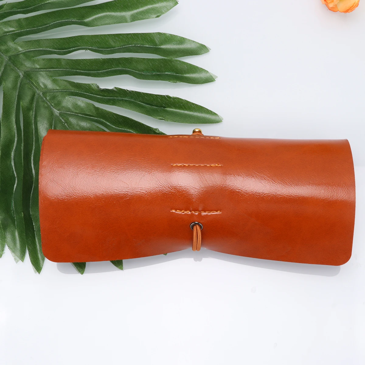 

Pen Bag Microfiber Roll Storage Lightweight Washable Non-Woven Lined Portable Organizer For Pens Keys