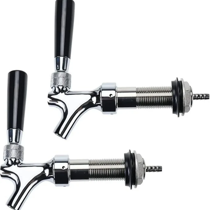 

4 inch approx. 10.2 cm stainless steel core beer faucet for homemade beer Kegerator