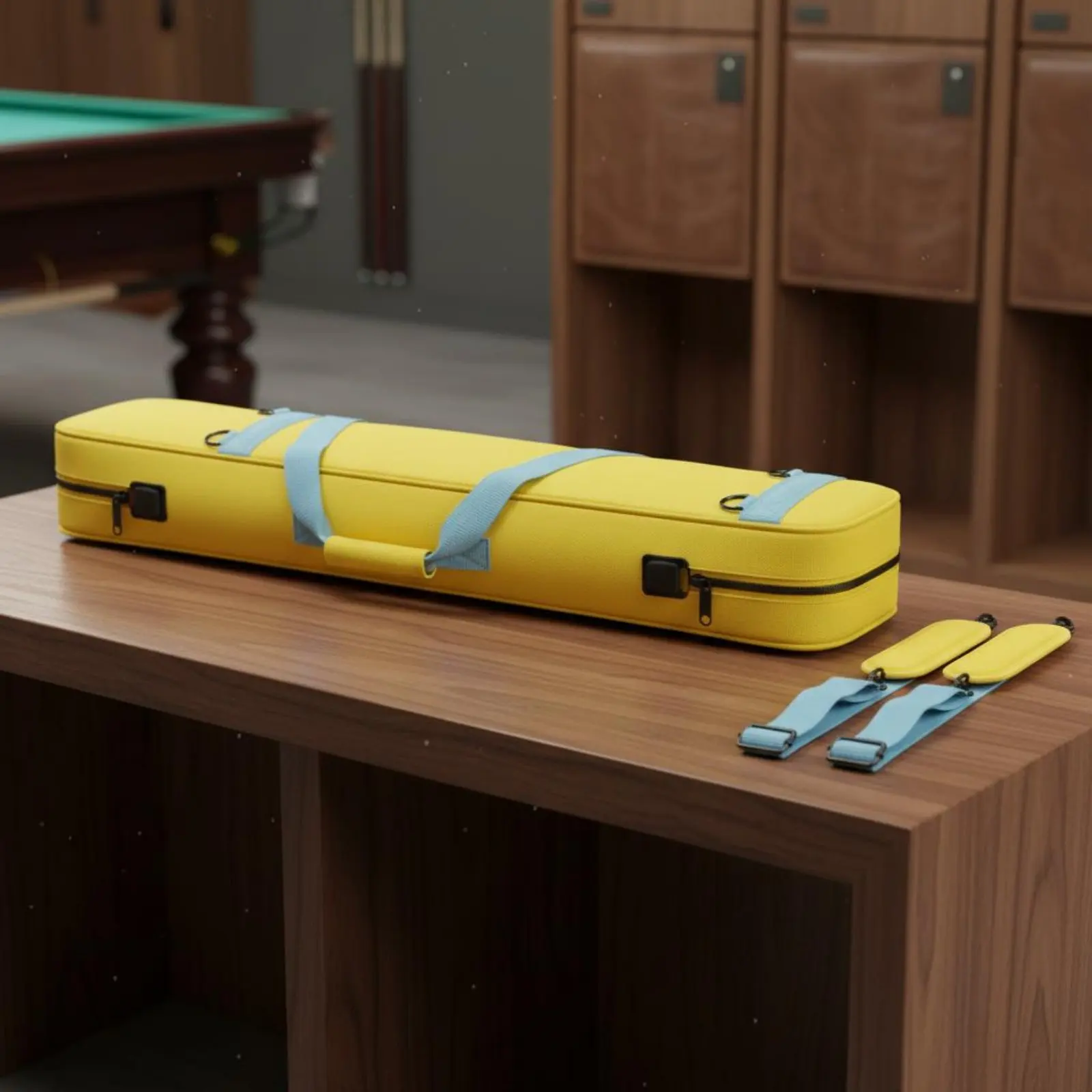 

Чехол для бильярдного кия, пылезащитный, мягкий, с регулируемым плечевым ремнем, прочный, для хранения кия, аксессуар для бильярда