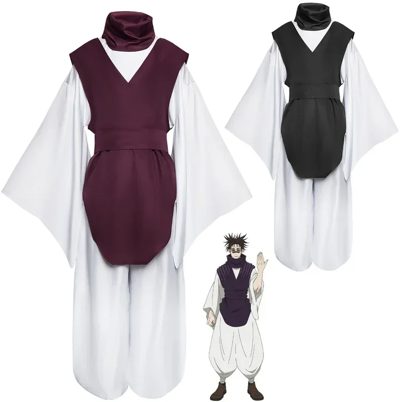 

SN66 Anime jujutsu kaksforso cosplay costume choso comply top vest pants cos costume uniform Halloween suit for men women parW&M
