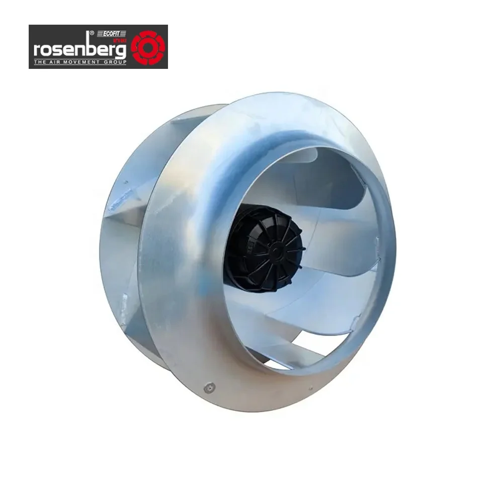 Rosenberg DKHR560-4SW DKHR560-4SW.132.6LA 400V AC 2.3KW  4.4A 50HZ 1350RPM IP54 Air Conditioner Centrifugal Cooling Fan