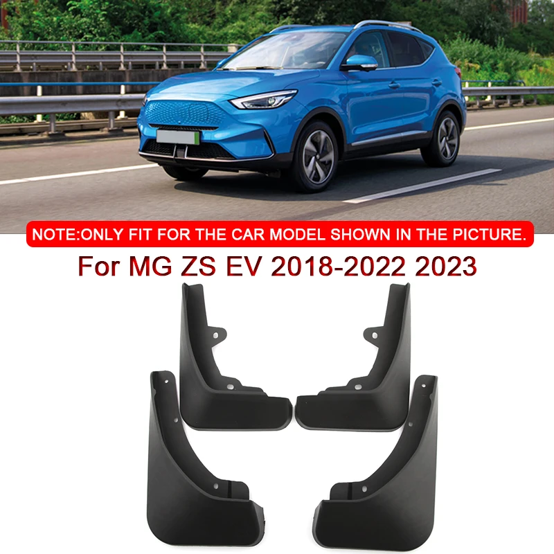 

Fit For MG ZS EV 2018-2022 2023 Car Styling ABS Car Mud Flaps Splash Guard Mudguards MudFlaps Front Rear Fender Auto Accessories