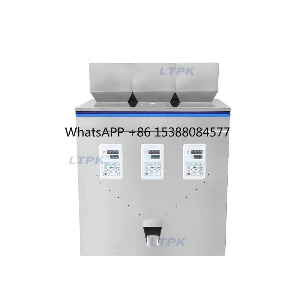 

LT-W200T Semi-automatic Coffee Beans Bags Filling Machine with Beverage Application Glass Pouch Packaging 1% Accuracy