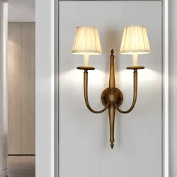 Double Head Long Wall Lamp LED Indoor Wall Light for Living Room Background Wall Bed Cloth Corridor Light