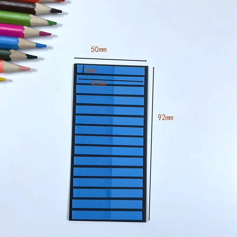 300 Stück Farbindex-Haftnotizen, ultrafeine Index-Etikettenaufkleber, PET-Haftnotizen, Textmarker anstelle von transparenten Aufklebern – Detail 14