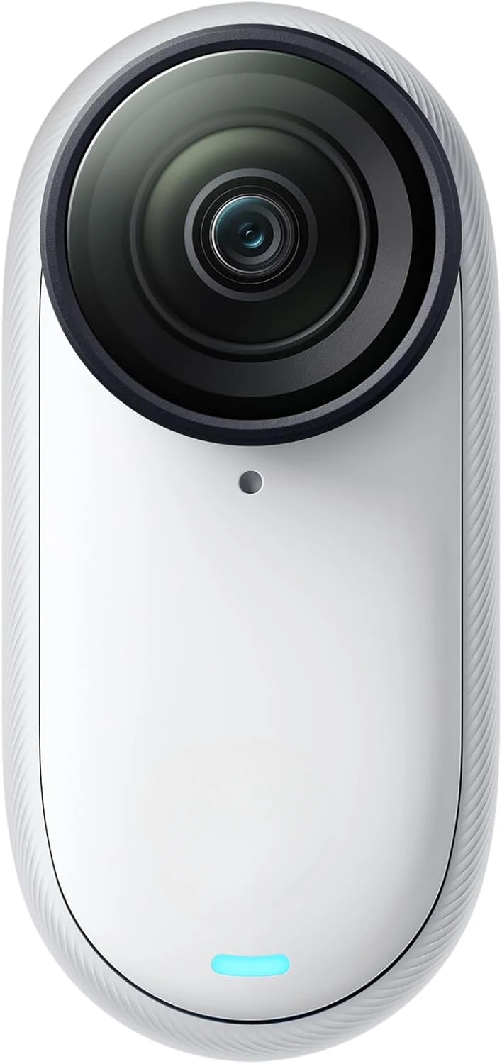 GO 3S - 128 GB White GO 3S Camera Only 4K Tiny Portable Vlogging Camera, Hands-Free POVs, Mount Anywhere, Stabilization