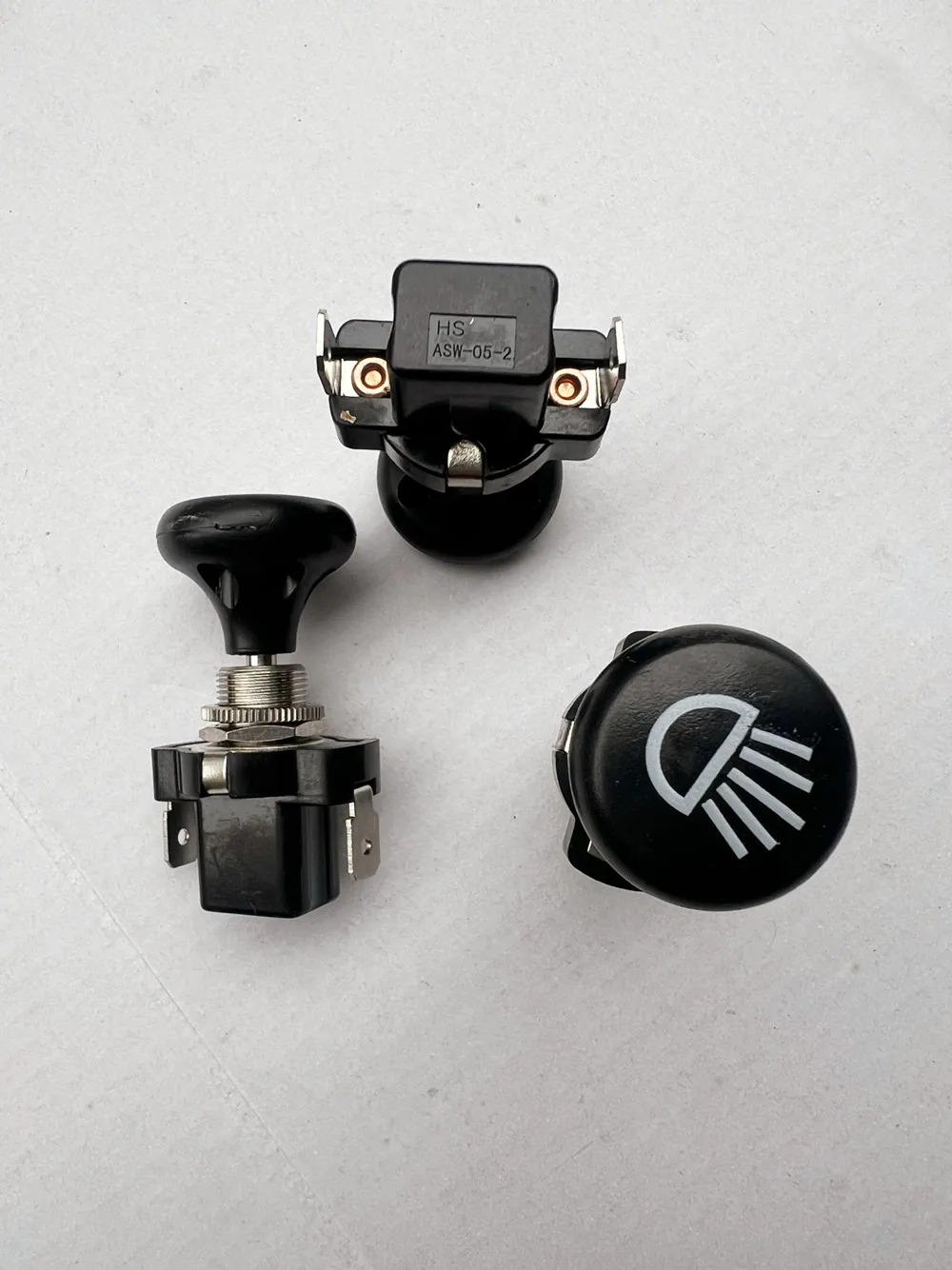 Original new 100% ASW-05-2 agricultural vehicle push-pull headlight modification single control single gear switch