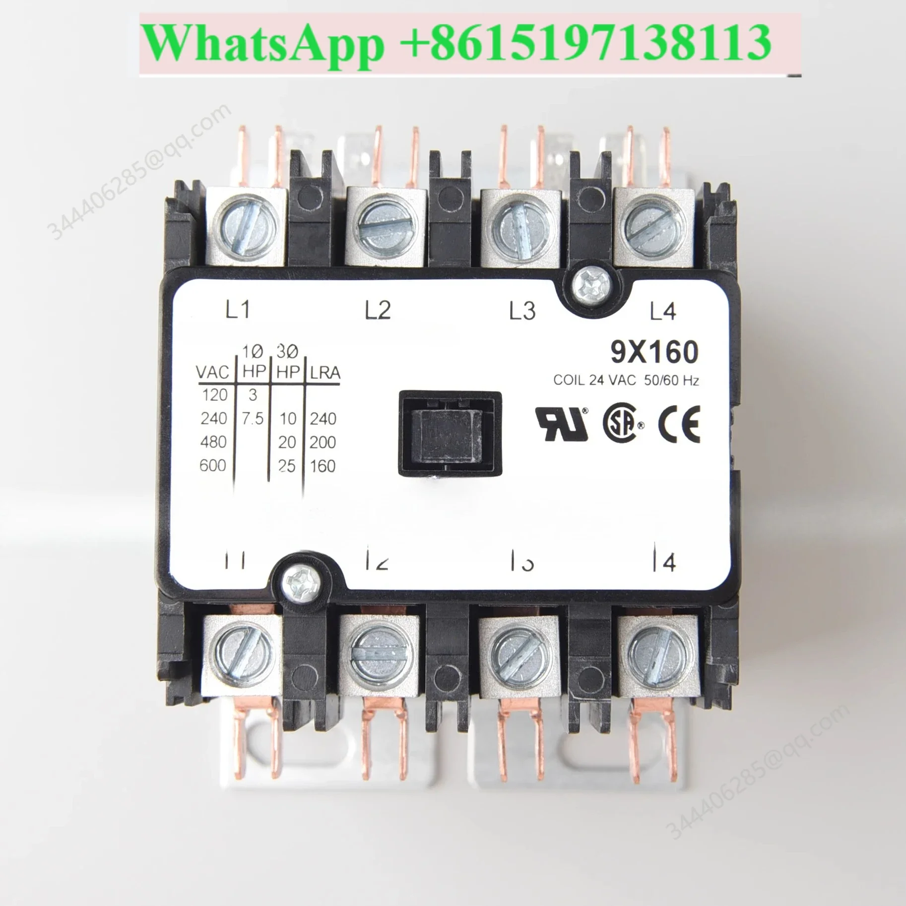 9X160 HCC-4XQ04YT129 24V 40A Plasma Cutting Machine AC Contactor