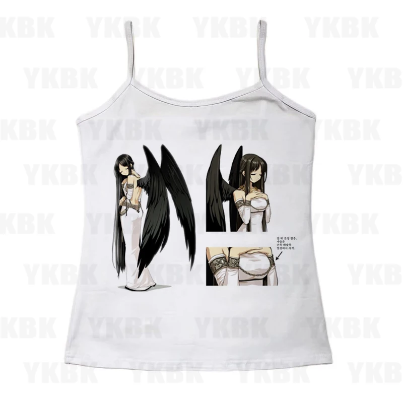 Ästhetische Harajuku Sexy Hot Girl Gothic T Vintage Straße Frauen Casual Print T-shirt Y2k Kleidung Nette Schlanke Crop Tops hemd Schlank