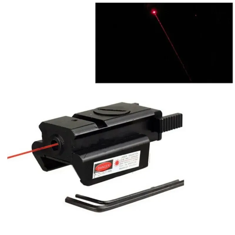 JG10 Infrared Under Mount Laser Calibrator Positioner Red Green Dual Color Aiming Sight Two Mode Use for Outdoor Hunting