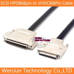 SCSI Cable HPDB68 male to VHDCI68 male Connector Cable HPDB 68 pin to VHDCI 68 pin Double Shield Power Cable 0.5M/2M/3M/5M