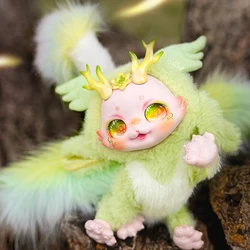 Illusion Creature Maytree Doll 18cm scheletro fantasia biologica carino da collezione Kawaii sorprendente scatola peluche figura regalo per bambini