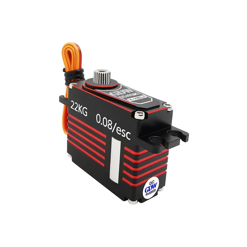 

GDW DS498MG High-Speed Turbojet All-Metal Digital Servo Motor 22KG Standard Pilot Engine for High Pressure High Torque
