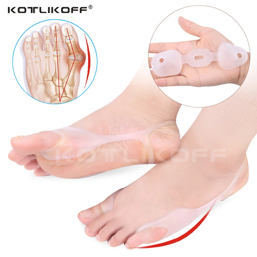 

Hallux Valgus Corrector Belt Elastic Silicone Recovery Training Strap Toe Separator Foot Relieve Correction Foot Care Accessorie