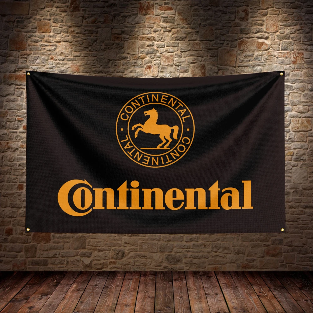 3X5Ft Continentals Flag Polyester Printed Car Banner For Decor