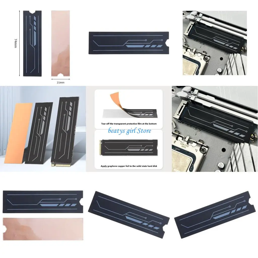 

C7AB Enhances M.2 Cooling Heatsink Layer For M.2 2280 SSDs Application