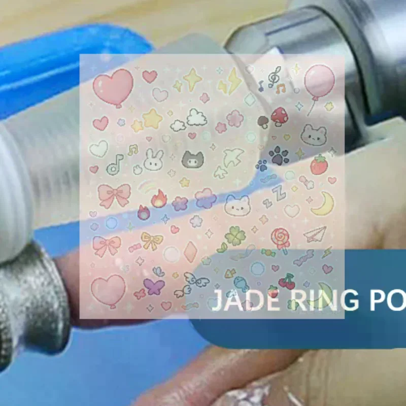 Agate Jade Ring Fixed Rod Polishing Tools Grinding Conical Sleeve Fixing Tool Silicone Mandrel Inner Outside Holder