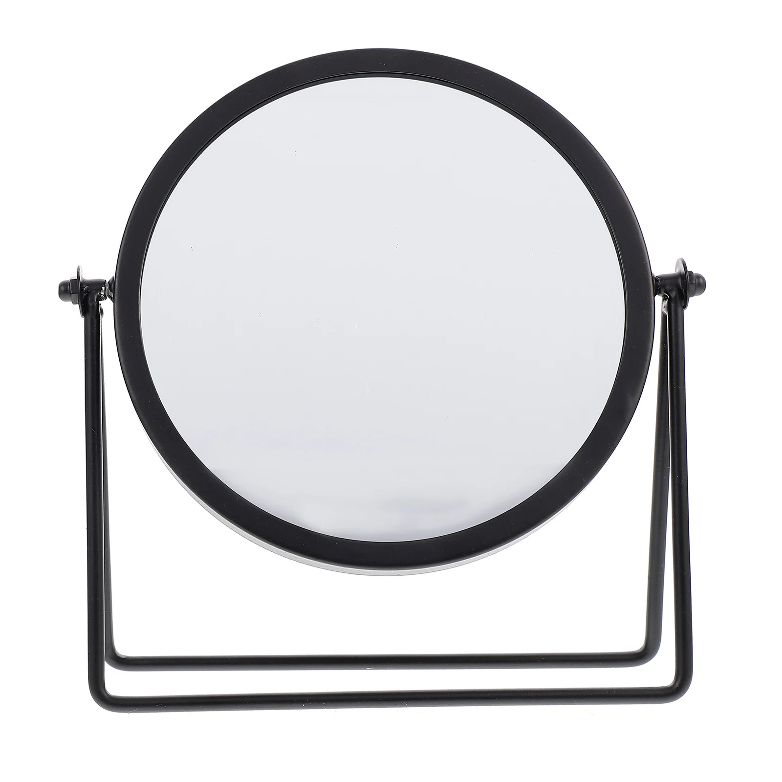 مرآة زينة دائرية دوارة لتطبيق مكياج سطح المكتب على سطح الطاولة، عرض تفاصيل الوجه، تصميم أنيق ونحيف لغرفة نوم هدية للنساء #2