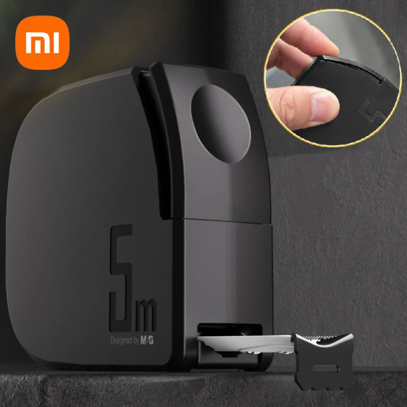 Xiaomi Multifunctional Measuring Tape Alta Precisão Espessada Medida de Aço Portátil Carpintaria Doméstico m 5m Novo