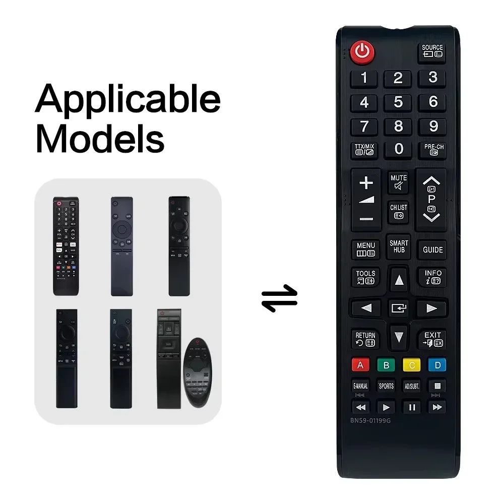 

ZLRLMHY New BN59-01199G Remote Control For Samsung TV UE32J5205 UE32J5250 UE32J5270 UE32J5373 UE40J5200 UE40J5202