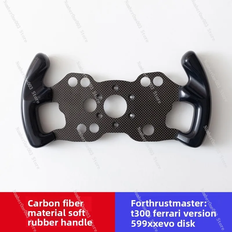 

Carbon Fiber F1 Steering Wheel - Compatible with Thrustmaster T300RS & 599XX Ferrari Edition