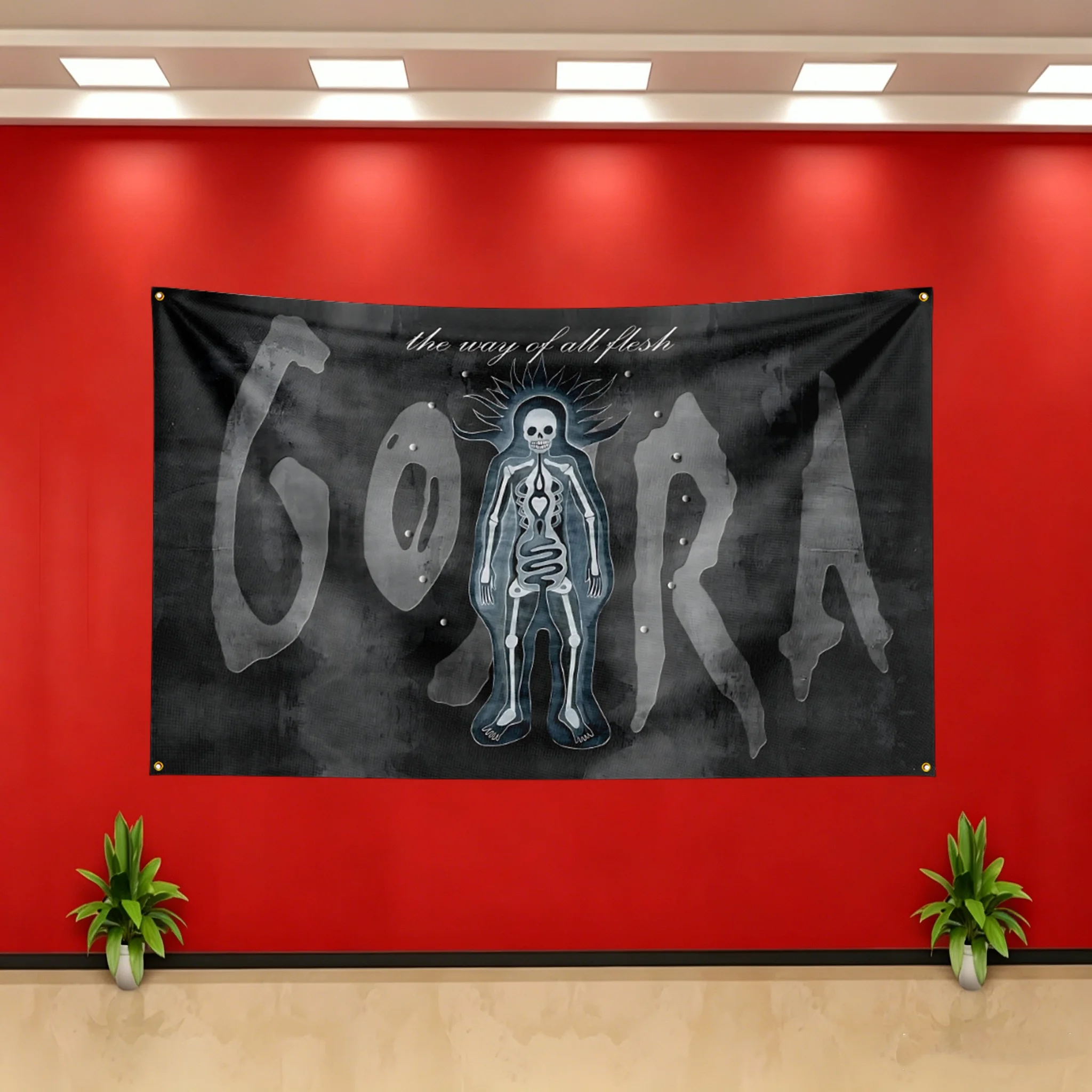 Music Flag 3x5ft for Gojira Fans Banner Bedroom Living Room Dorm Garage Wall Decor Tapestry Custom Advertising Flaga