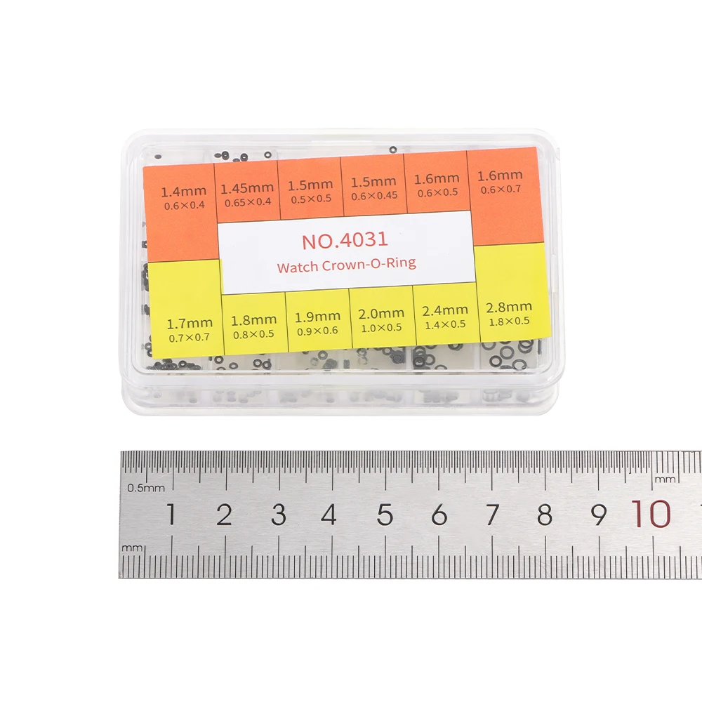 غسالة مطاطية صغيرة مقاومة للماء ، جزء أختام تاج الساعة ، أدوات إصلاح الساعات ، إكسسوارات الساعات ، حلقة دائرية ، مقاس 12 نوعًا ، جديد