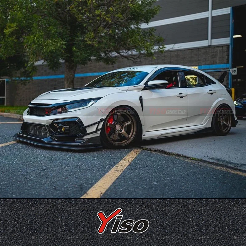 

Подходит для Civic FK8: Модифицированный аэродинамический обвес из карбона, боковые пороги Varis для Civic FK8.
