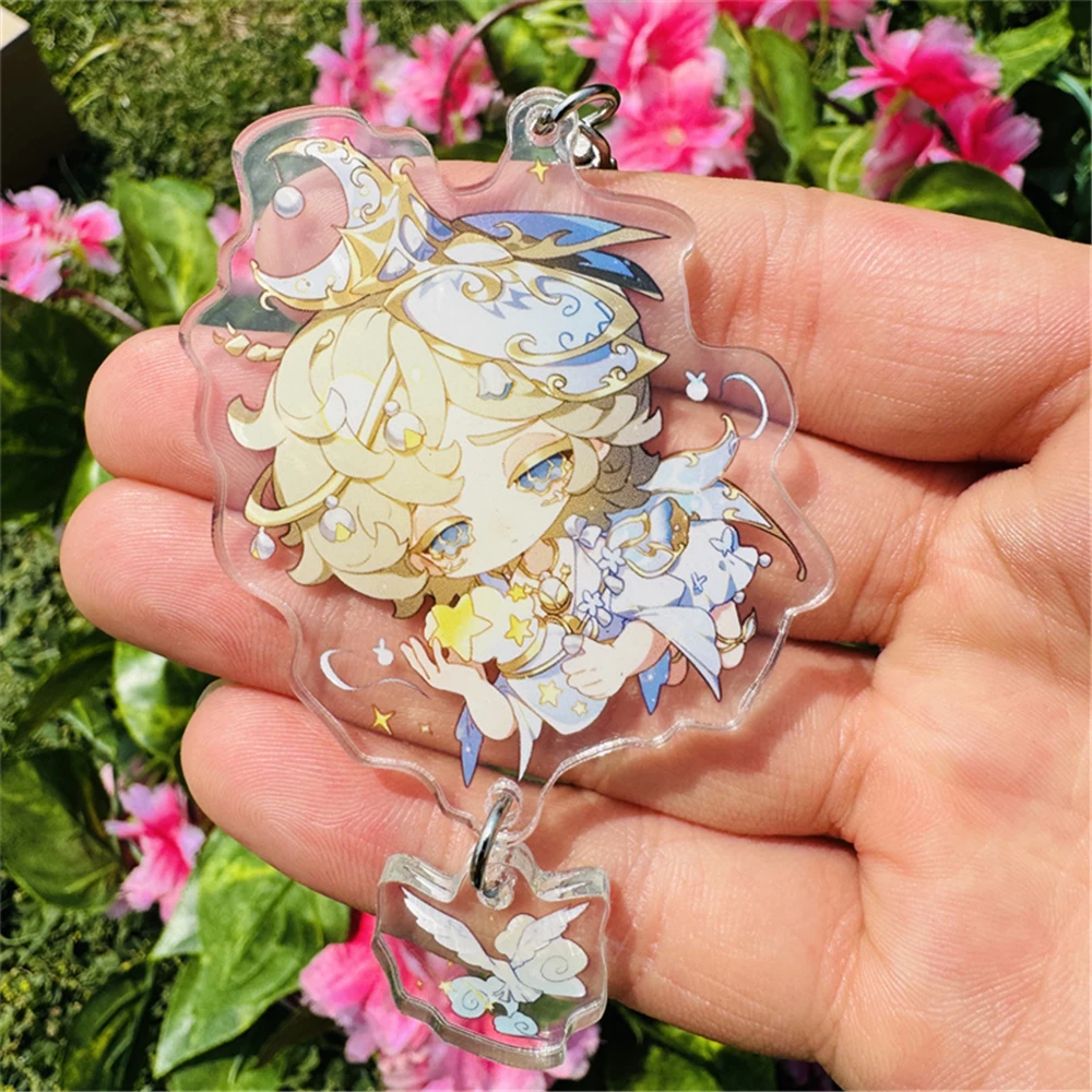 Spiel Identität VFrederick Kreiburg Emma Woods Wendy Ford Cosplay Kostüm Schlüsselbund Abzeichen Zubehör Schlüsselanhänger Anhänger Prop