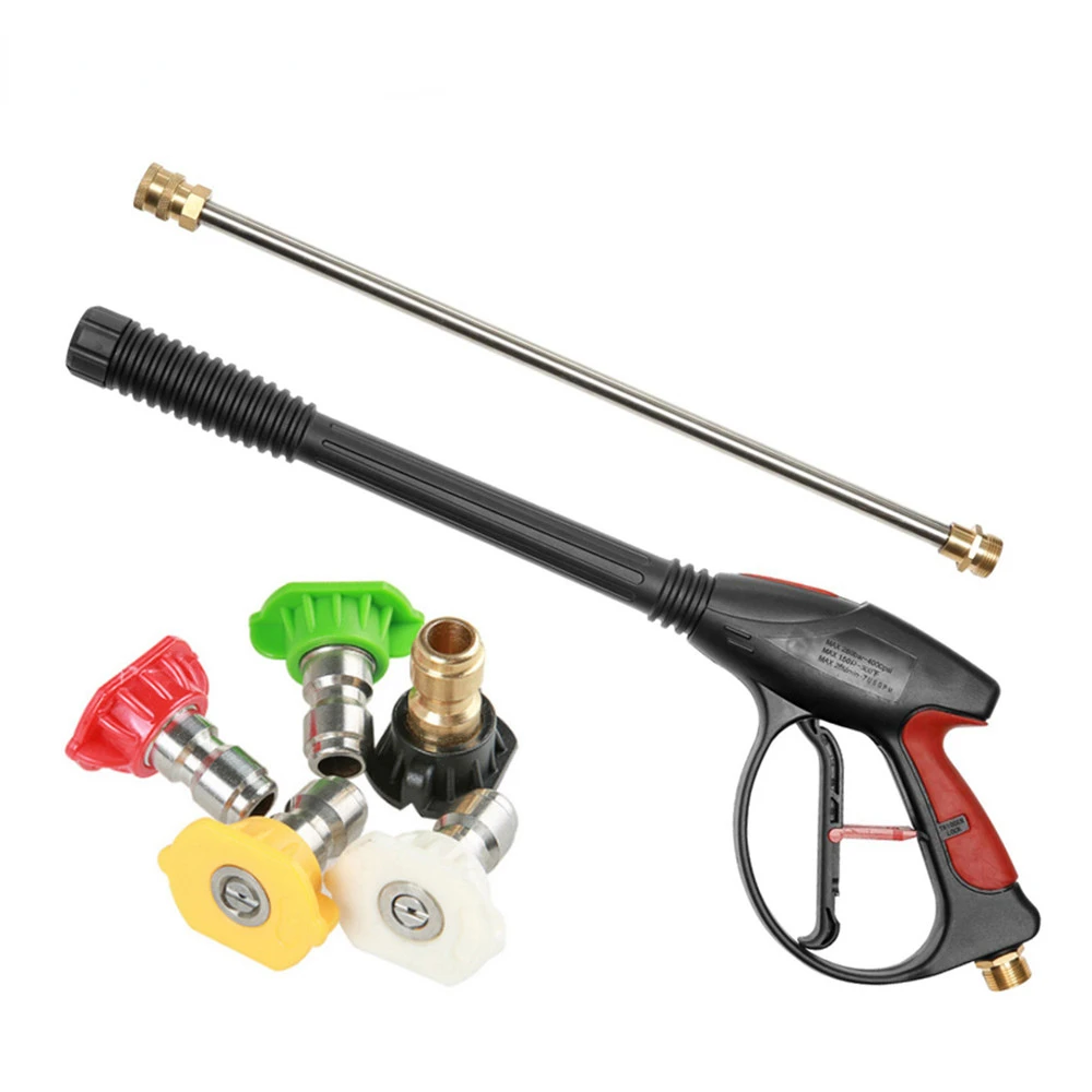 

High Pressure Washer Water Spray Gun Car Washer Gun For Karcher Pressure Washer Pistol M22 280bar 4000psi