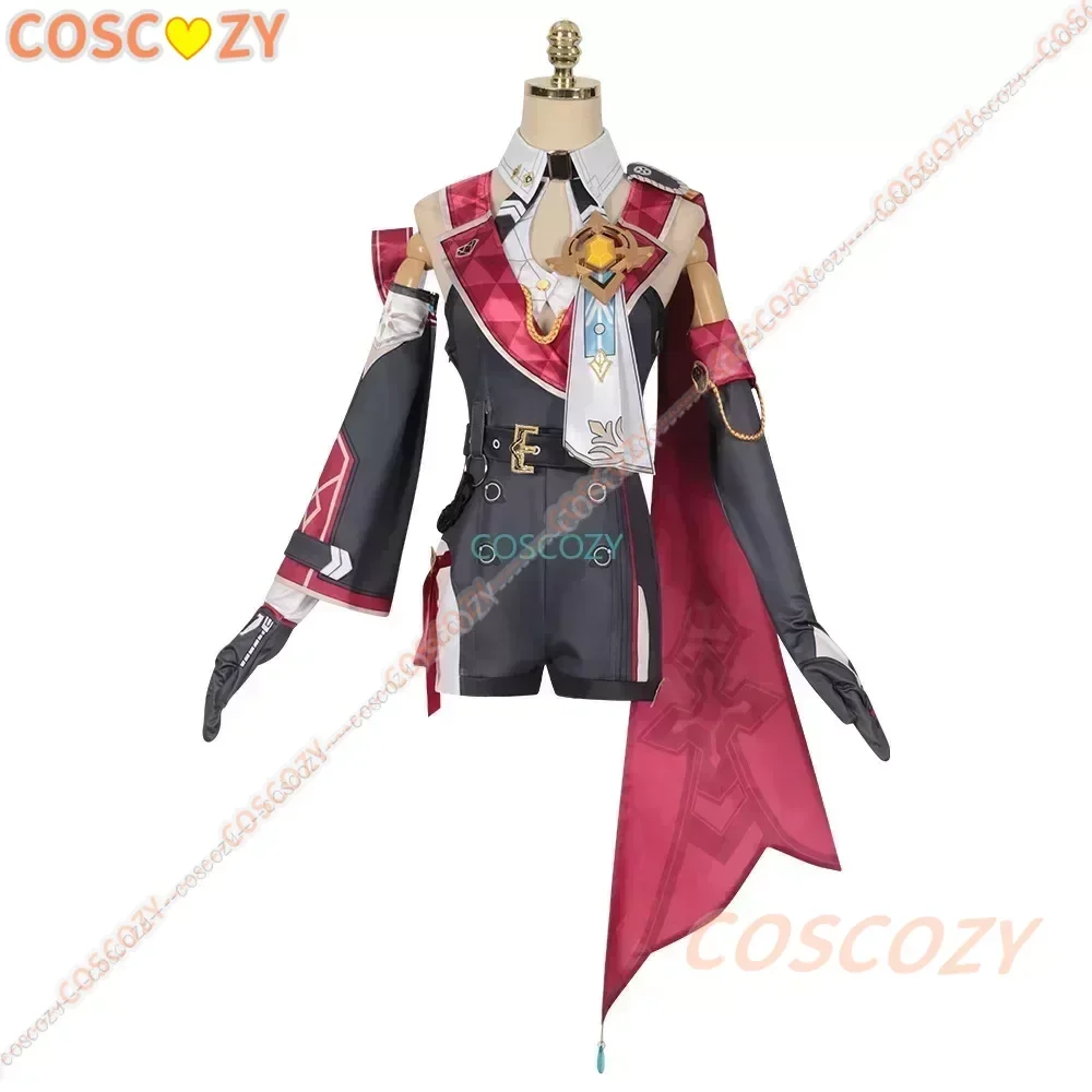 Honkai Star Rail Topaz Numby Cosplay Costume Wig Game Cos Uniform Interastral Peace Corporation Halloween Party for Women