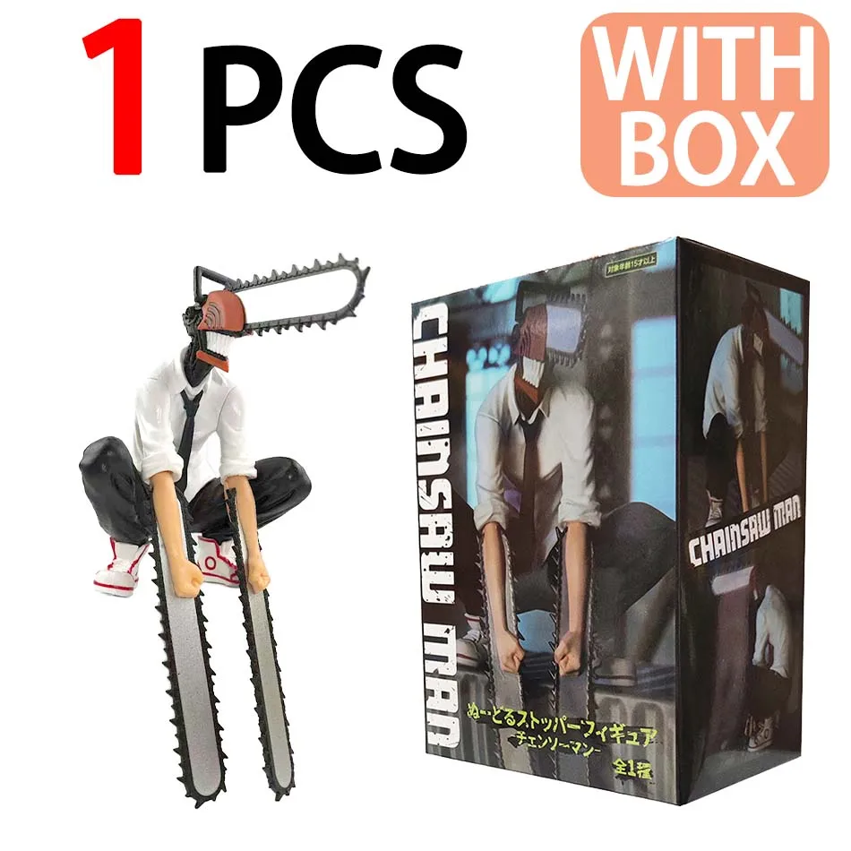 19 cm Chainsaw Man Denji Anime Figur Denji/Power Actionfigur 1560 Chainsaw Man Denji Figur Erwachsene Sammlerstück Modell Puppenspielzeug