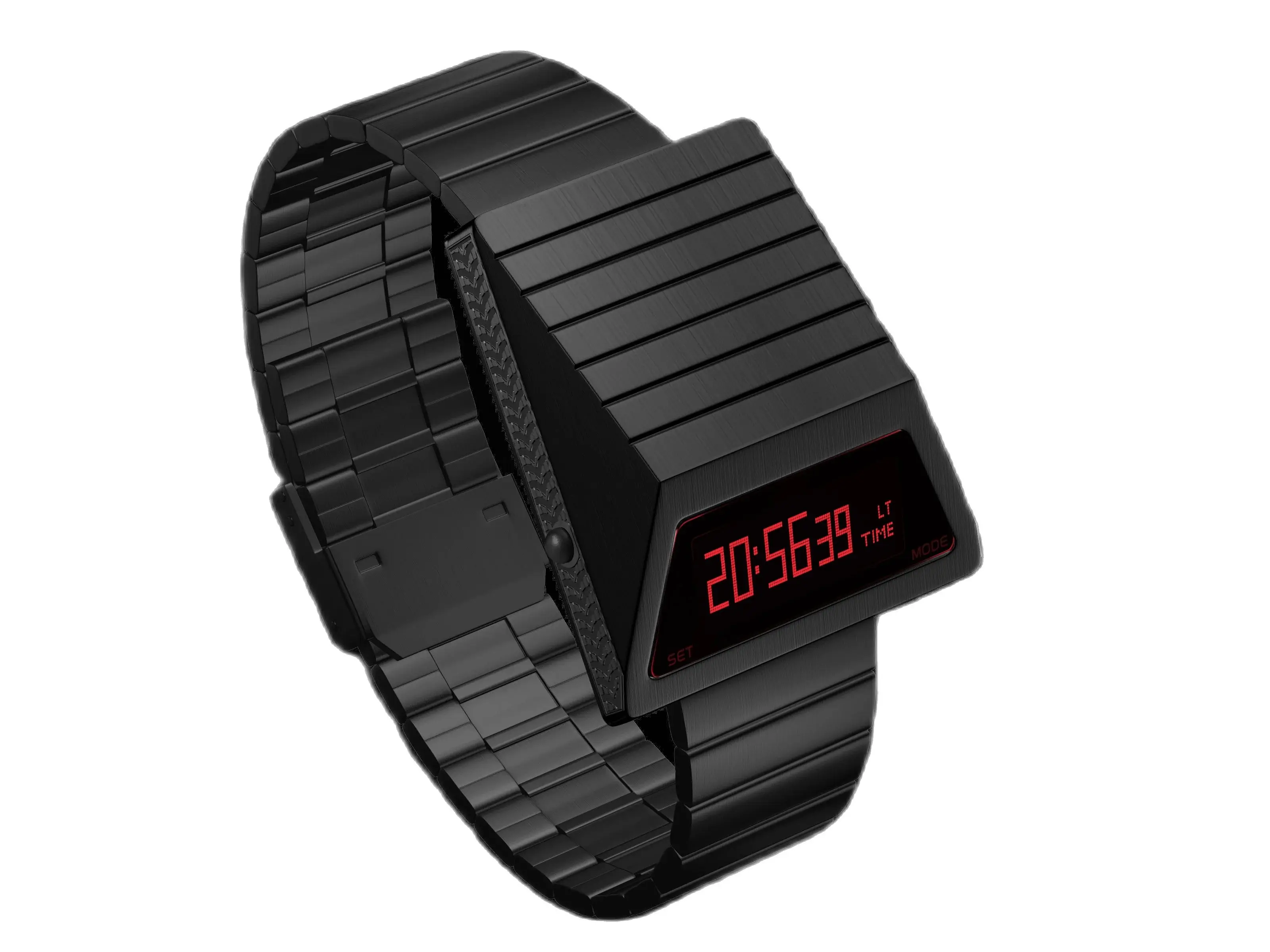 BENLYDESIGN Unique Metal Watches Digital Cyber Watches For Men Retro-futuristic Punk Style Fashion Led Electronic Watches S4000