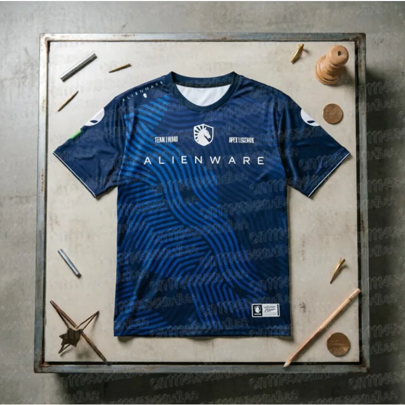 2026 Cs2 Jersey Cs Go Esports Team Training Top Family Style 3D Printed Sports Breathable Round Neck Sports Quick Drying T-shirt